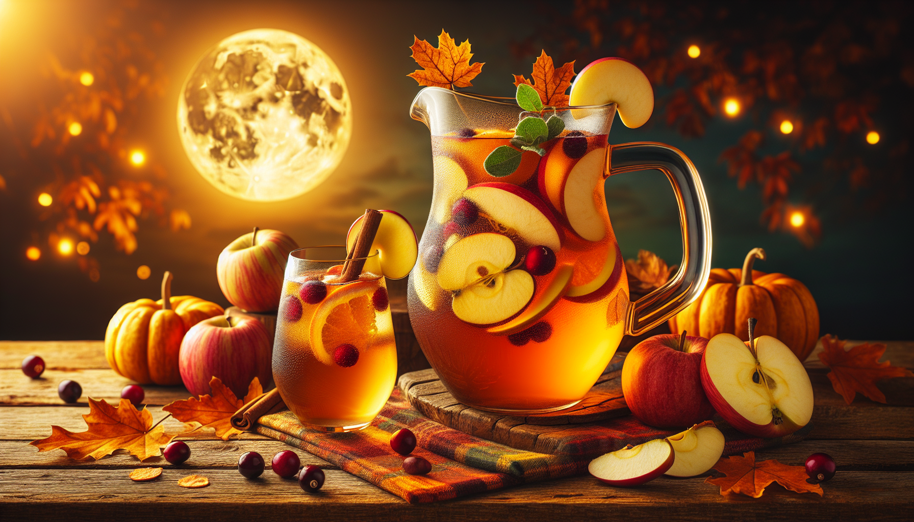 Harvest Moon Apple Cider Sangria